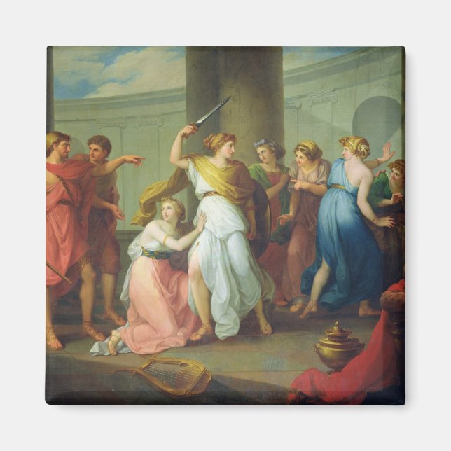 Achilles recognised, 1799 magnet (Front)