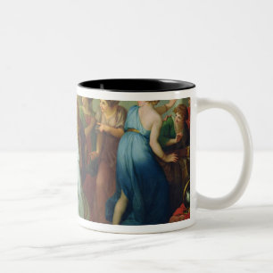 Achilles recognised, 1799 Two-Tone coffee mug