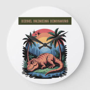 Aching head large clock