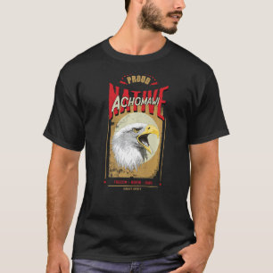 Achomawi Native American Eagle Spirit Vintage Hono T-Shirt