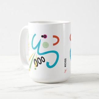 Achoo Abstract Modern Art Retro Mug