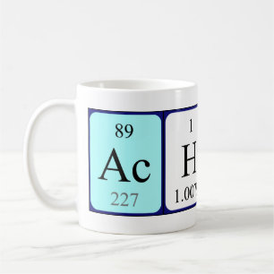 Achraf periodic table name mug