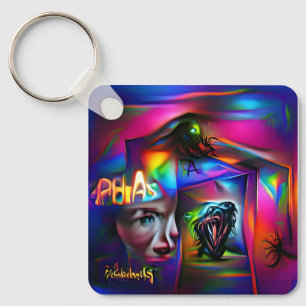 Achulophobia key ring