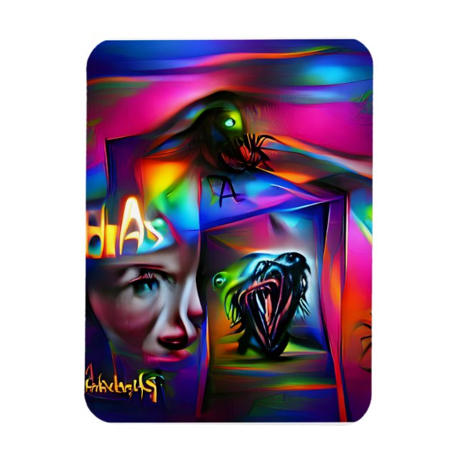 Achulophobia  magnet (Vertical)