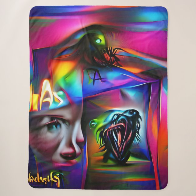 Achulophobia  sherpa blanket (Front)