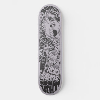 Acid Dreams in Moon Light Skateboard