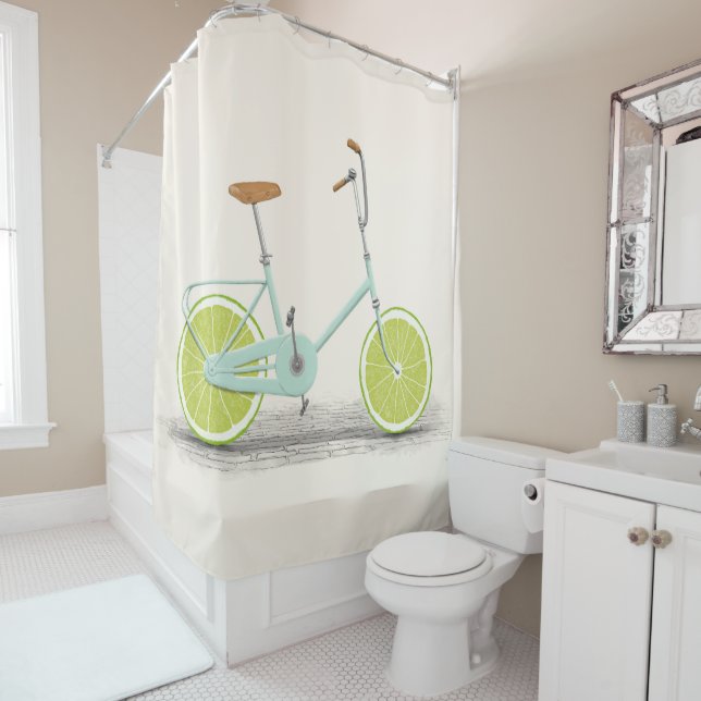 Acid | Florent Bodart Shower Curtain (In Situ)