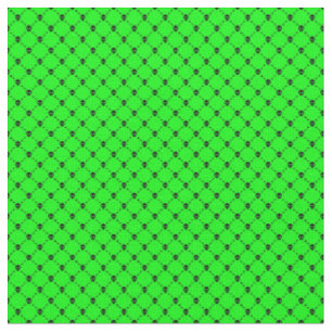 acid green halloween skull crossbones print fabric