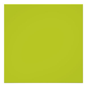 Acid Green (solid colour)  Photo Print