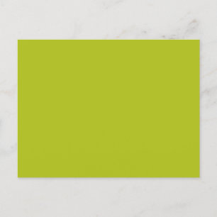 Acid Green (solid colour)  Postcard
