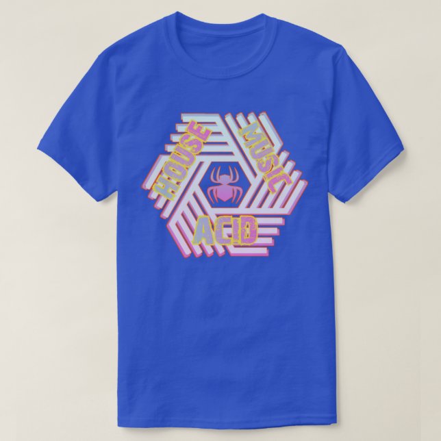 Acid House Music T-Shirt (Design Front)