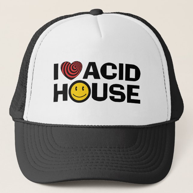 Acid House Trucker Hat (Front)