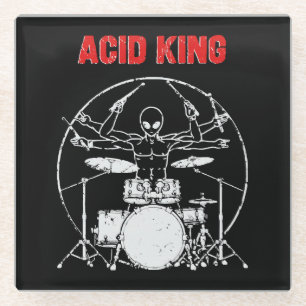 Acid King Glass Coaster