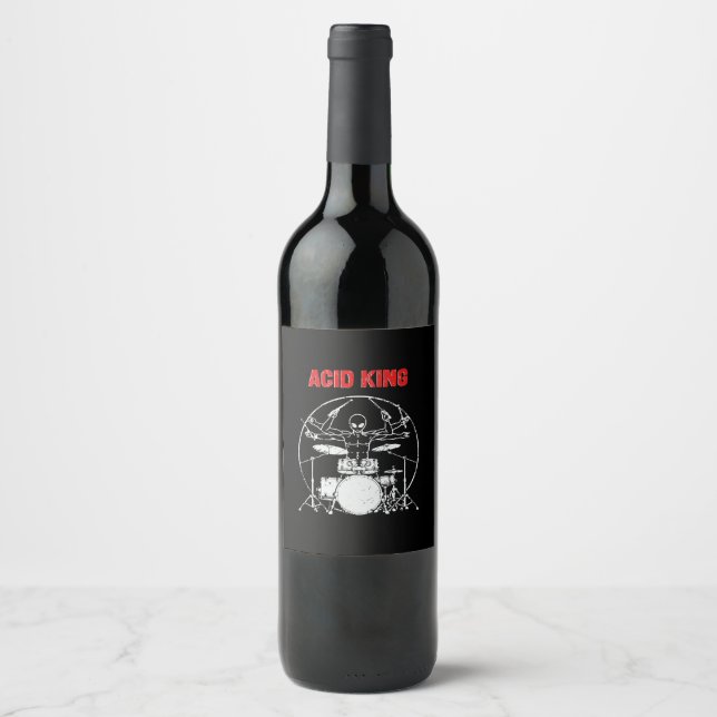 Acid King Wine Label (Front)