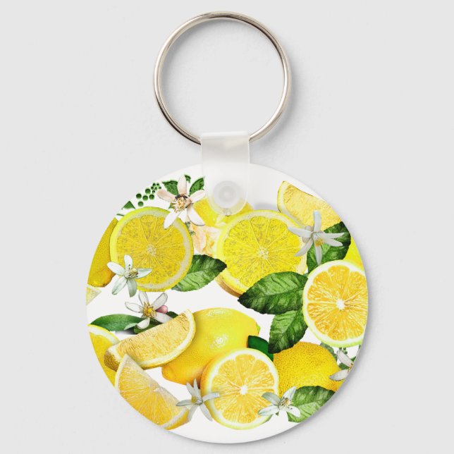 Acid Lemons from Calabria Key Ring (Front)