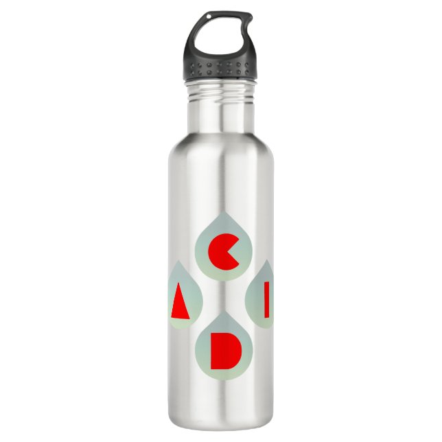 Acid Rain 710 Ml Water Bottle (Front)