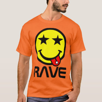 Acid Rave Smile Face Tie Dye T-Shirt