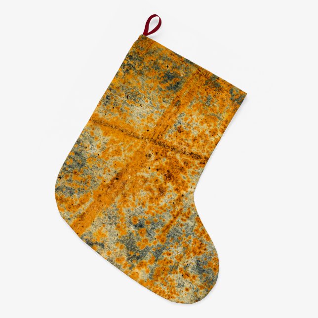 acid rust pathways large christmas stocking (Front (Hanging))