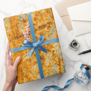 acid rust pathways wrapping paper