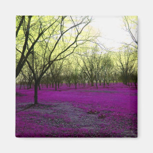 Acid Trip in the Trees Magnet