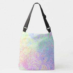 Acid Trip Swirls Crossbody Bag