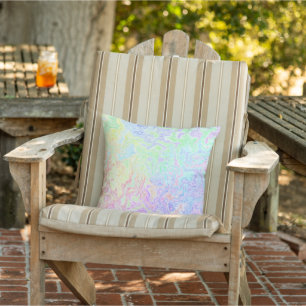 Acid Trip Swirls Cushion
