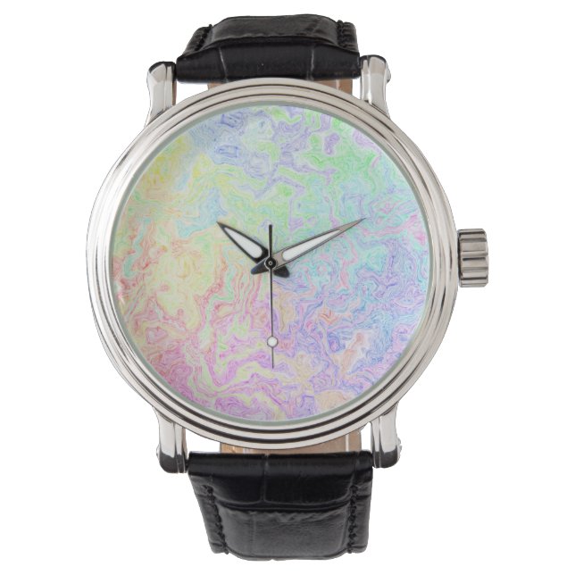 Acid Trip Swirls Watch (Front)