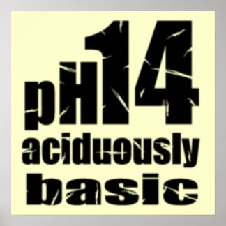 Aciduously Basic customised poster