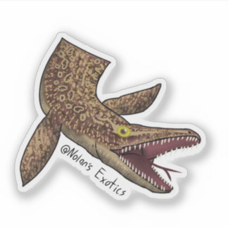 Ackie monitor-Mosasaurus sticker