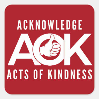 Acknowledge Acts of Kindness Stickers