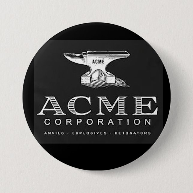 ACME Corporation 7.5 Cm Round Badge (Front)
