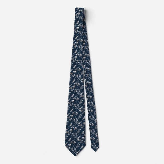 ACMT Poison Garden blue Tie (Front)