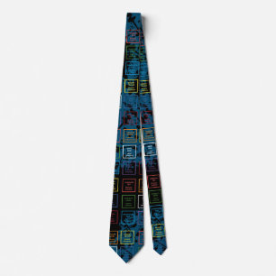 ACMT Poison Palette Tie Blue