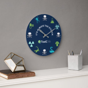 ACMT/ToxIC Tox Clock - Dark Blue Design 2
