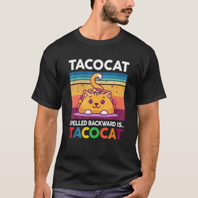 Acocat Spelled Backward Is Aco Cat Cute Aco Kids B T-Shirt (Front)