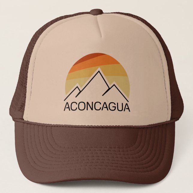 Aconcagua Retro Trucker Hat (Front)