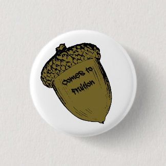 Acorn 3 Cm Round Badge