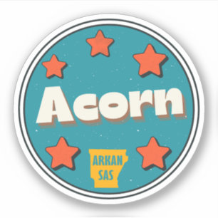 Acorn, Arkansas  Sticker