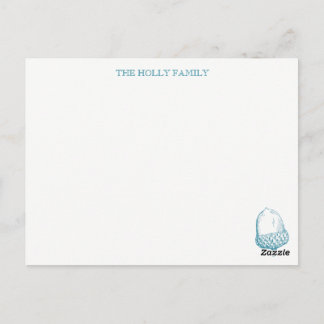 Acorn Correspondence Cards