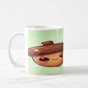 Acorn Cuties: Kawaii Companions for Cozy Sips Coffee Mug