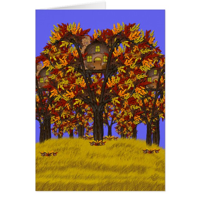 ACORN FAERY COTTAGE Card (Front)