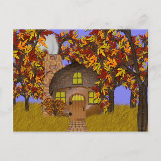 ACORN FAERY COTTAGE Postcard