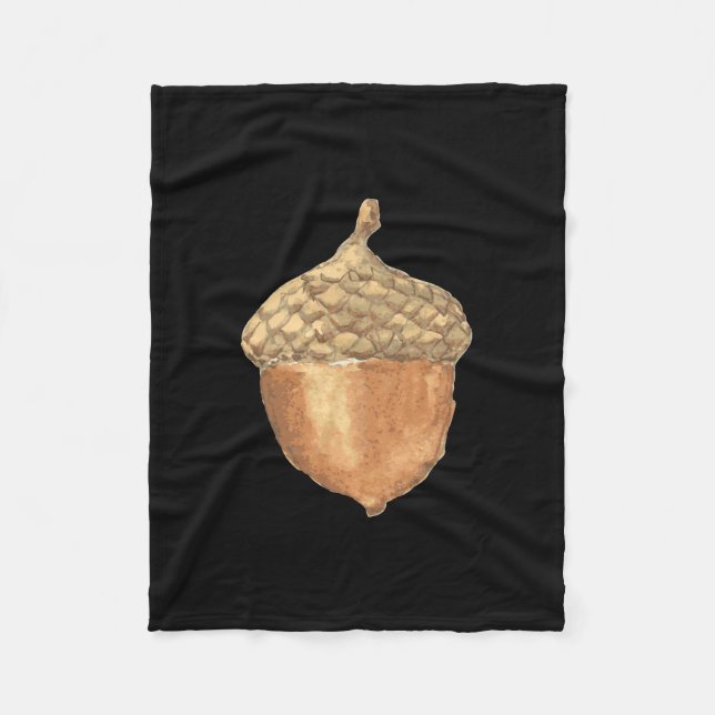 Acorn Fleece Blanket (Front)