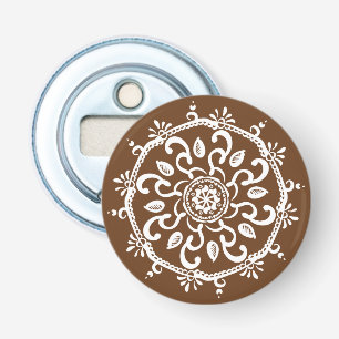 Acorn Mandala Bottle Opener