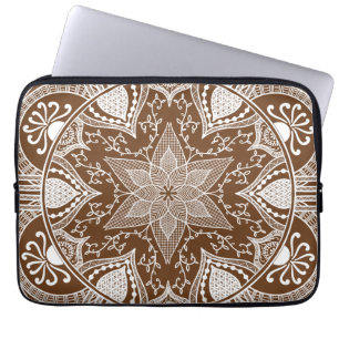 Acorn Mandala Laptop Sleeve