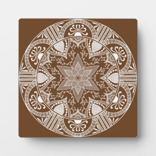 Acorn Mandala Plaque