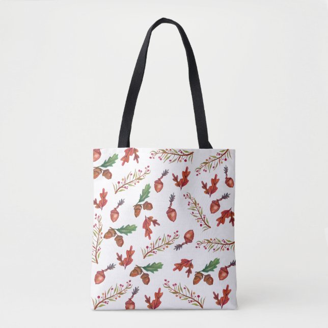 Acorns, Autumn Theme   Tote Bag (Front)