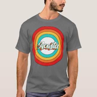 Acosta Name Shirt Vintage Acosta Circle