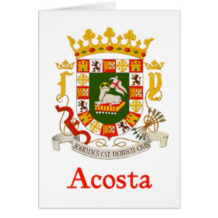 Acosta Shield of Puerto Rico