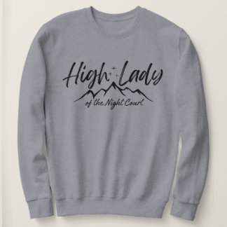 ACOTAR Feyre High Lady of the Night Court Velaris Sweatshirt